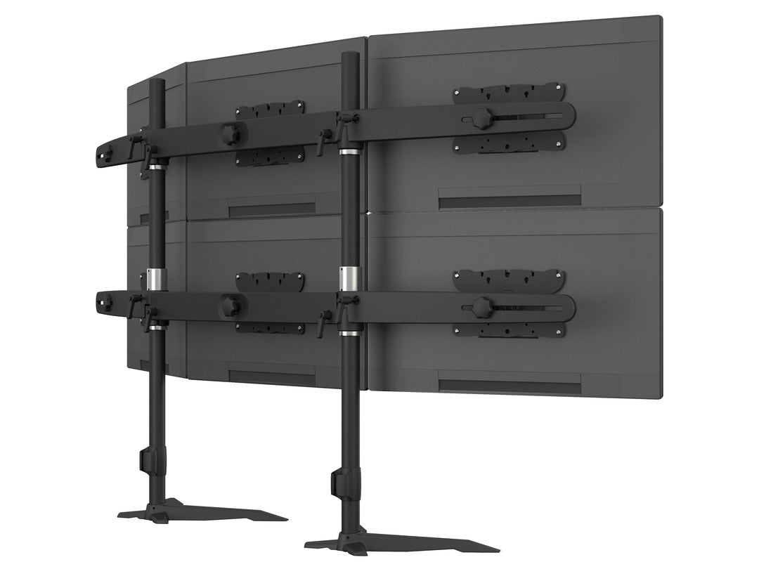 Multibrackets Tischhalterung, 3, Standfuss, bis 32", VESA 100 × 100 mm, 24 kg, drehbar, schwarz