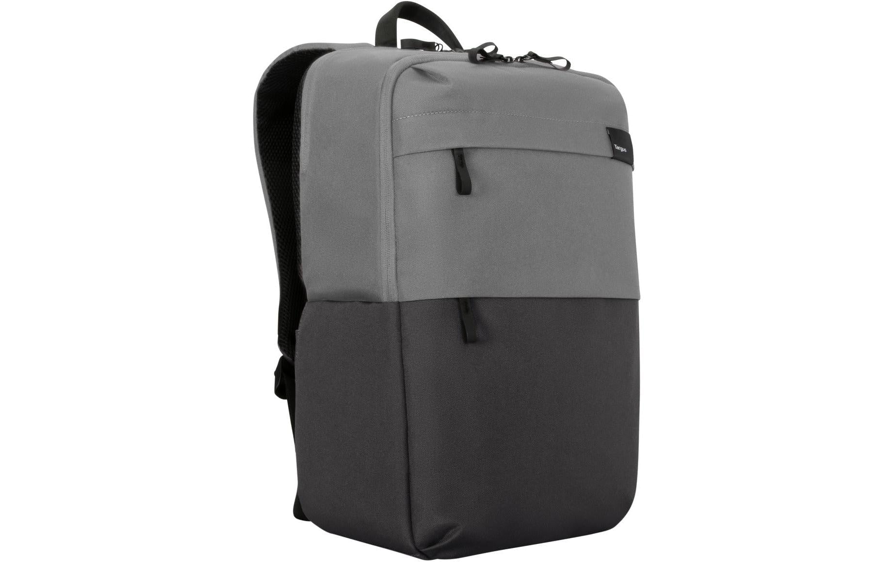 Targus Notebook-Rucksack Sagano – für 15,6", mit Regenabdeckung, rPET-Polyester – Grau, 190 × 530 × 330 mm
