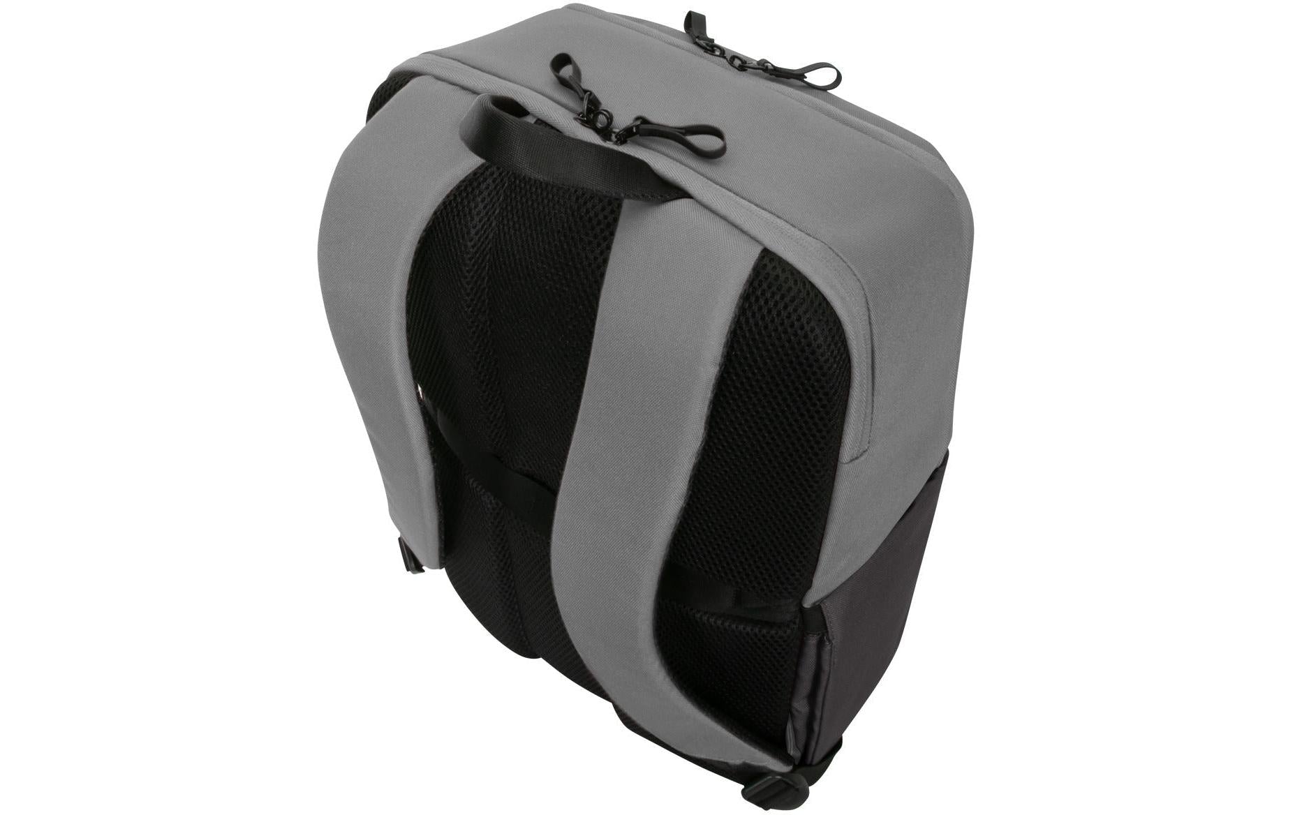 Targus Notebook-Rucksack Sagano – für 15,6", mit Regenabdeckung, rPET-Polyester – Grau, 190 × 530 × 330 mm