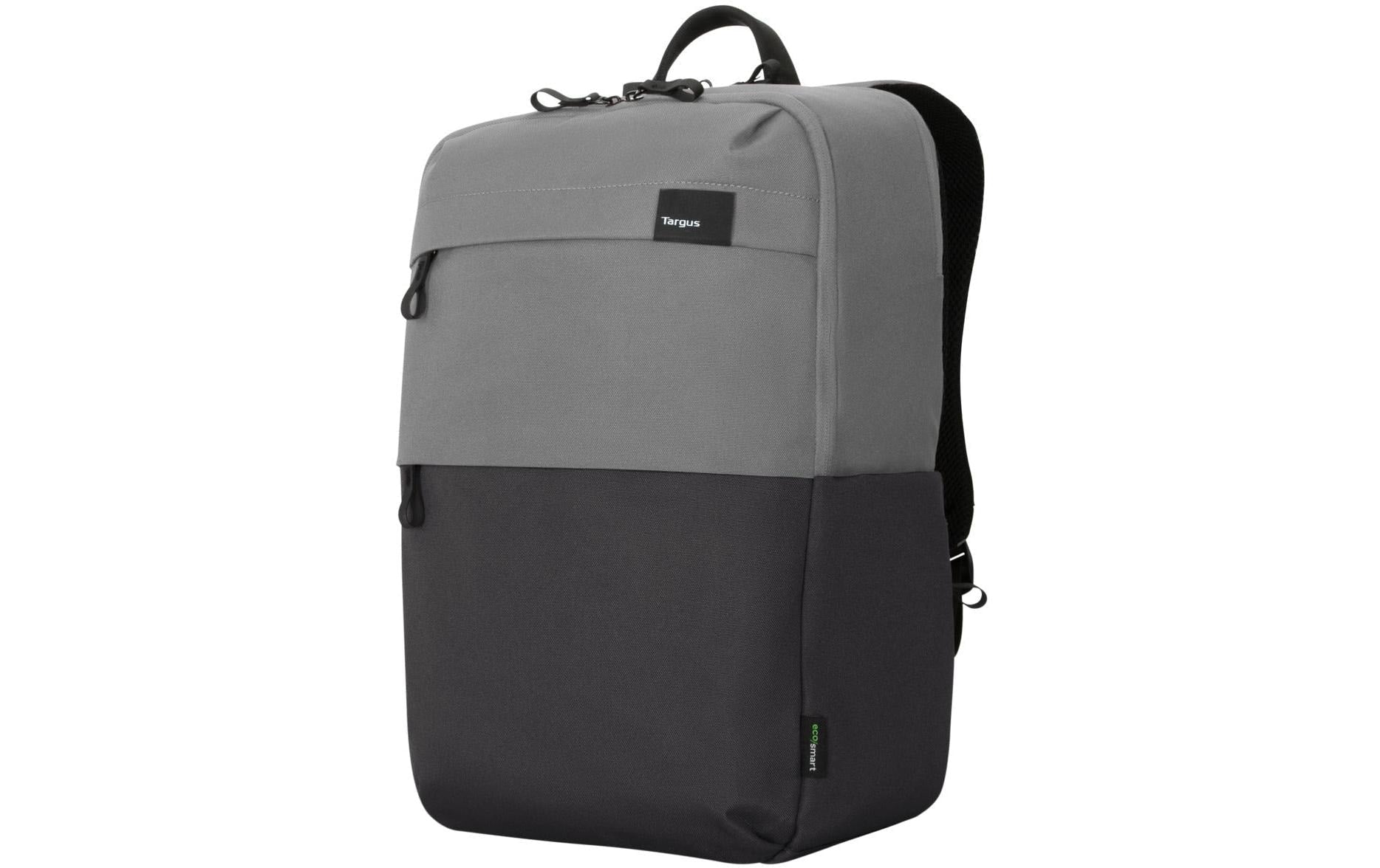 Targus Notebook-Rucksack Sagano – für 15,6", mit Regenabdeckung, rPET-Polyester – Grau, 190 × 530 × 330 mm