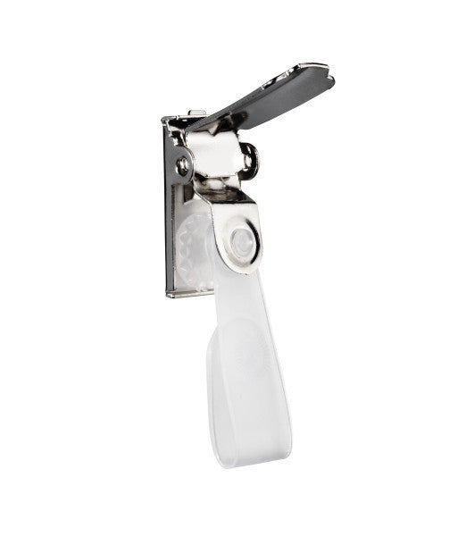 Durable Clips für Ausweishalter, Metall, Silber
