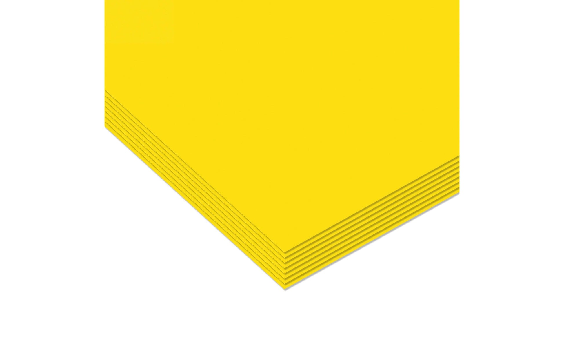 URSUS Transparentpapier – 70 × 100 cm, 42g/m², gelb, 25 Blatt