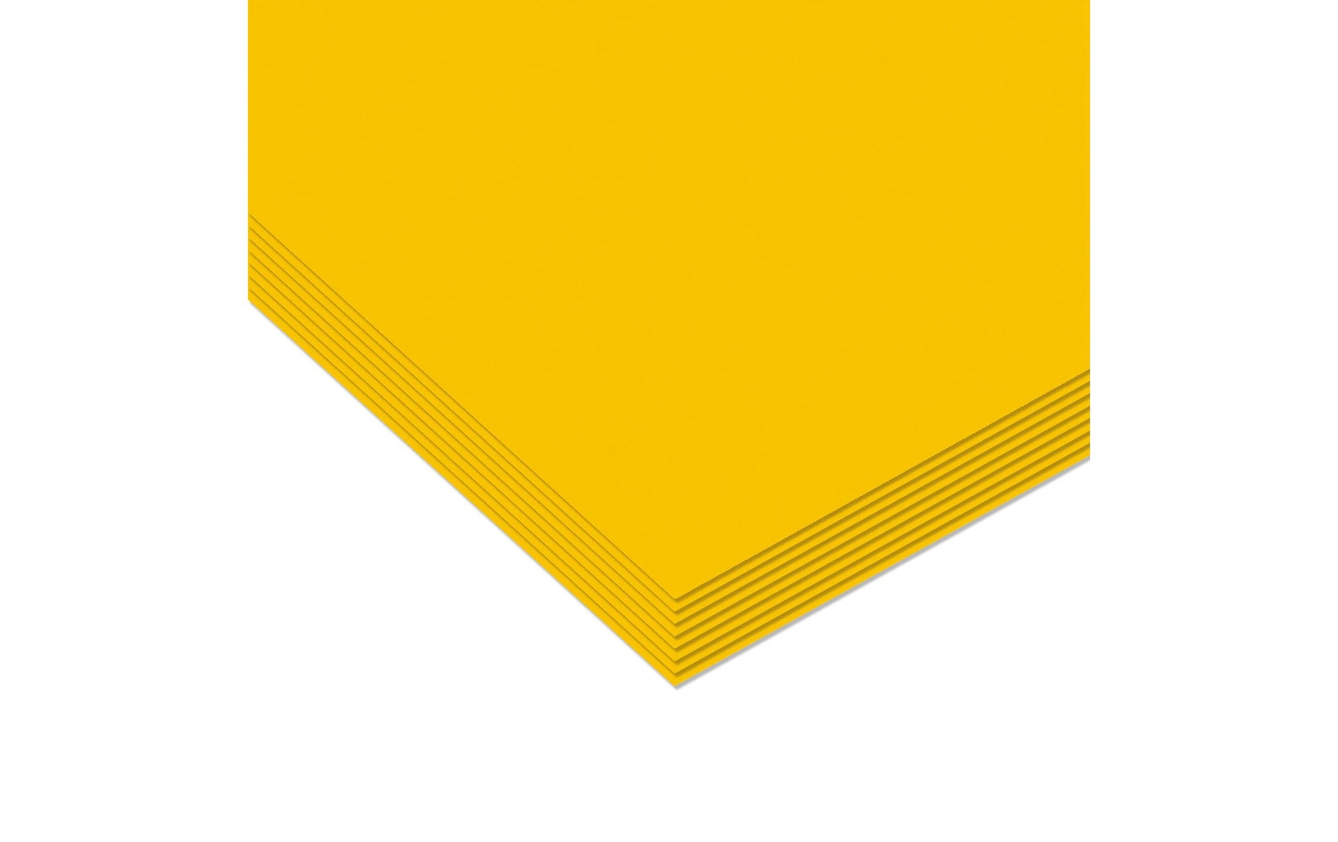 URSUS Transparentpapier – 70 × 100 cm, 42 g/m², goldgelb, 25 Blatt