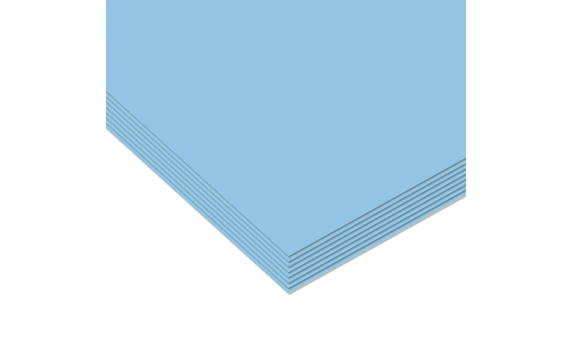 URSUS Transparentpapier – 70 × 100 cm, 42 g/m², blau, 25 Blatt