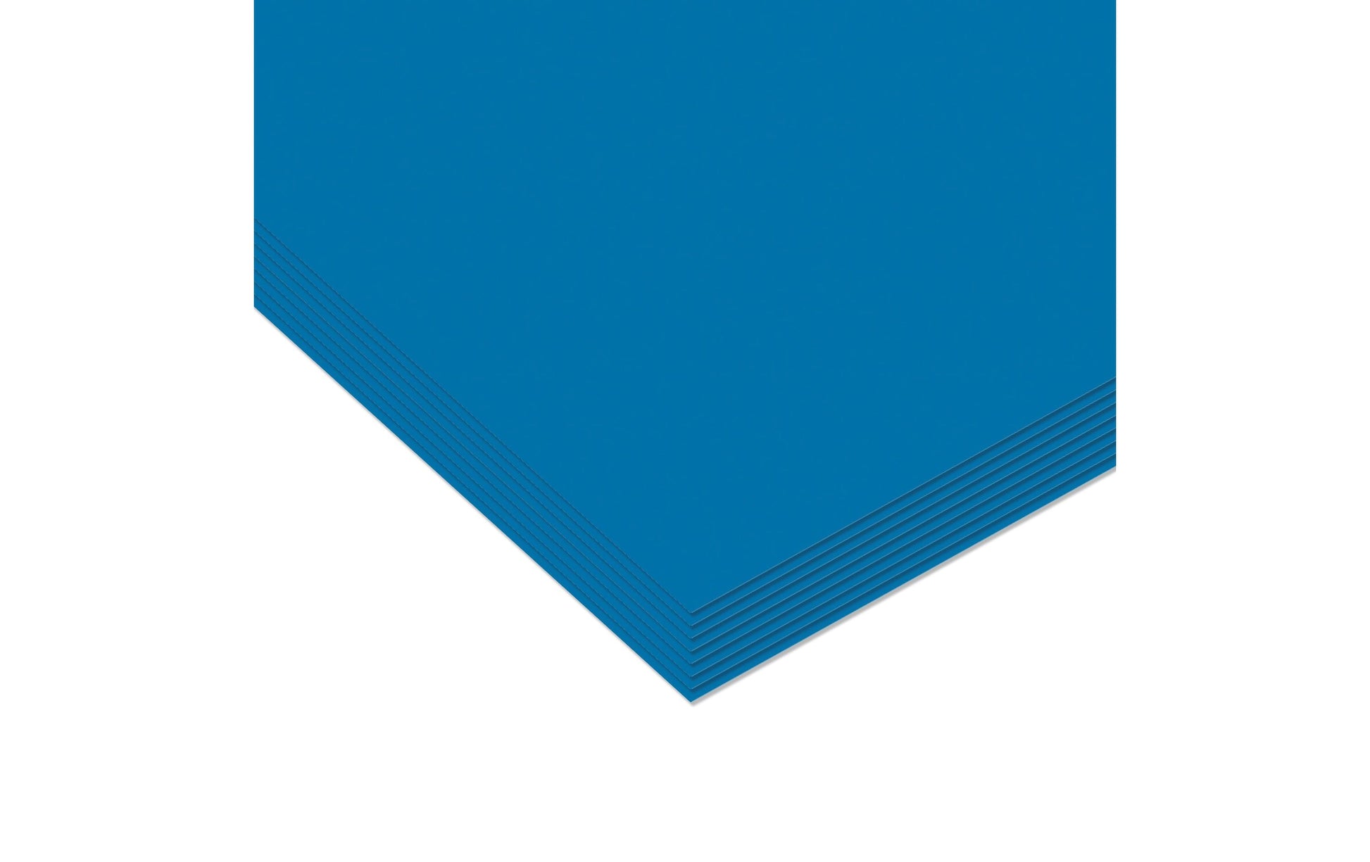 URSUS Transparentpapier – 70 × 100 cm, 42 g/m², blau, 25 Blatt
