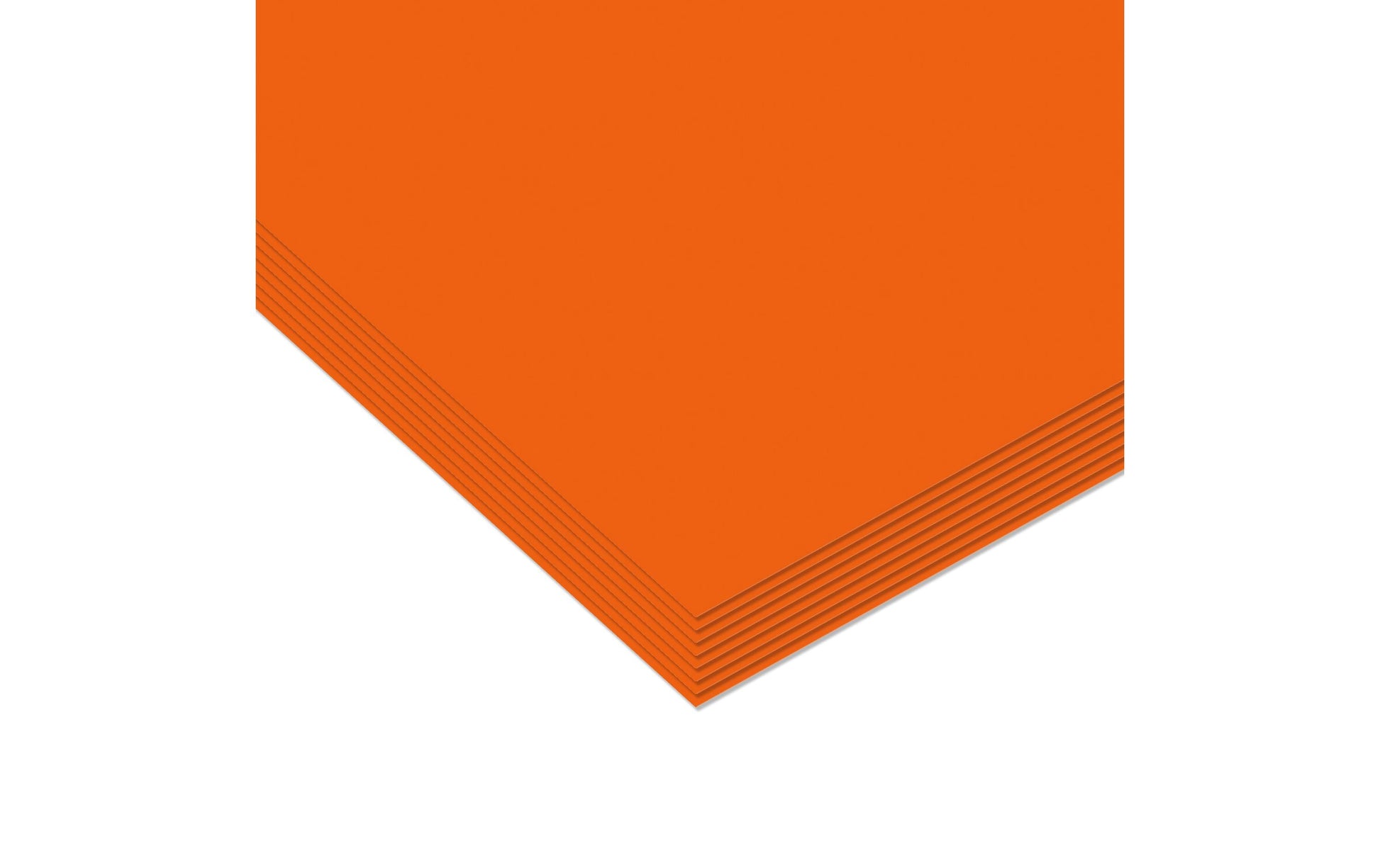 URSUS Transparentpapier – 70 × 100 cm, 42 g/m², Orange, 25 Blatt