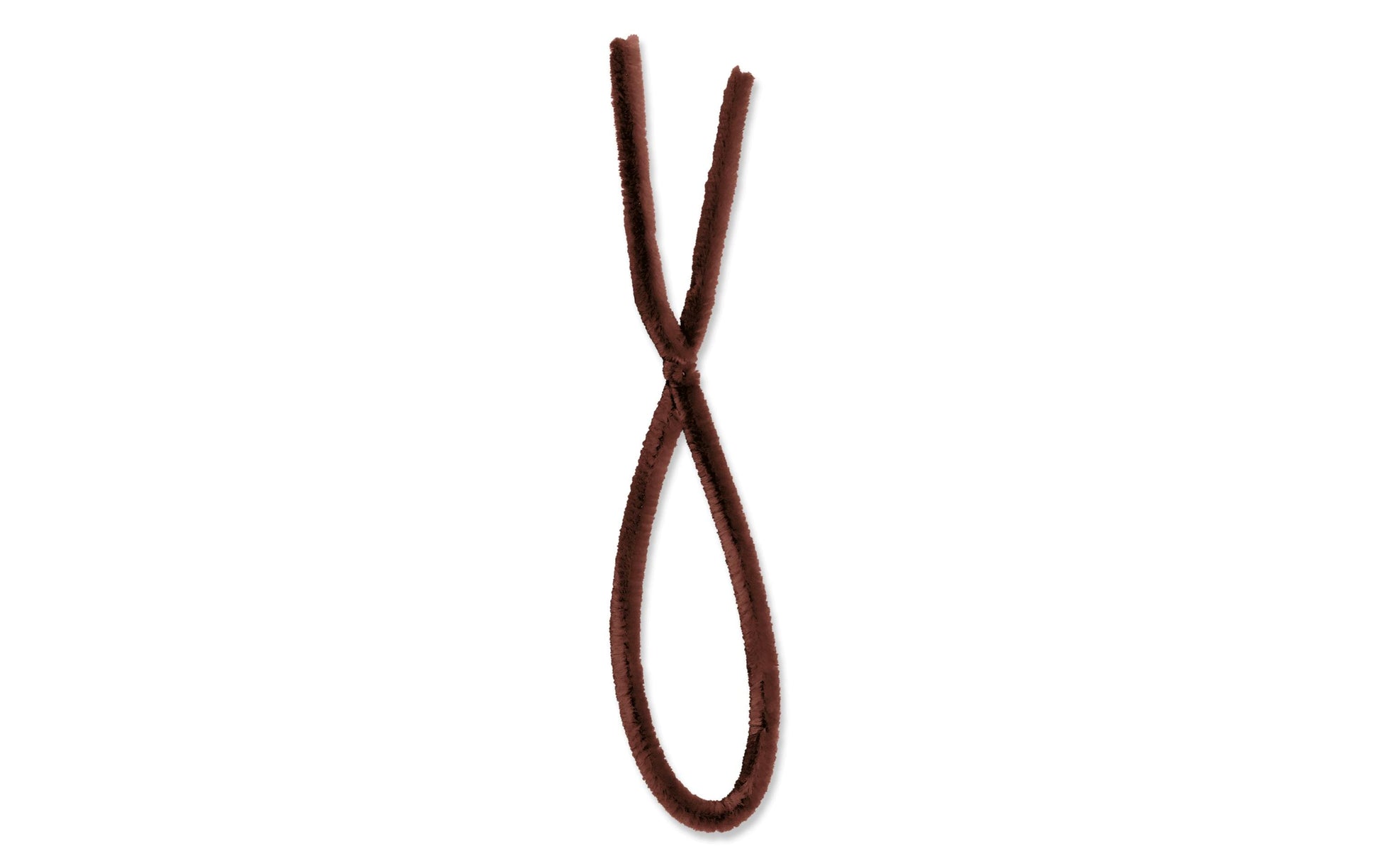 URSUS Pfeifenputzer, Chenilledraht, Braun, Ø 8 mm × 50 cm, 10 Stk.
