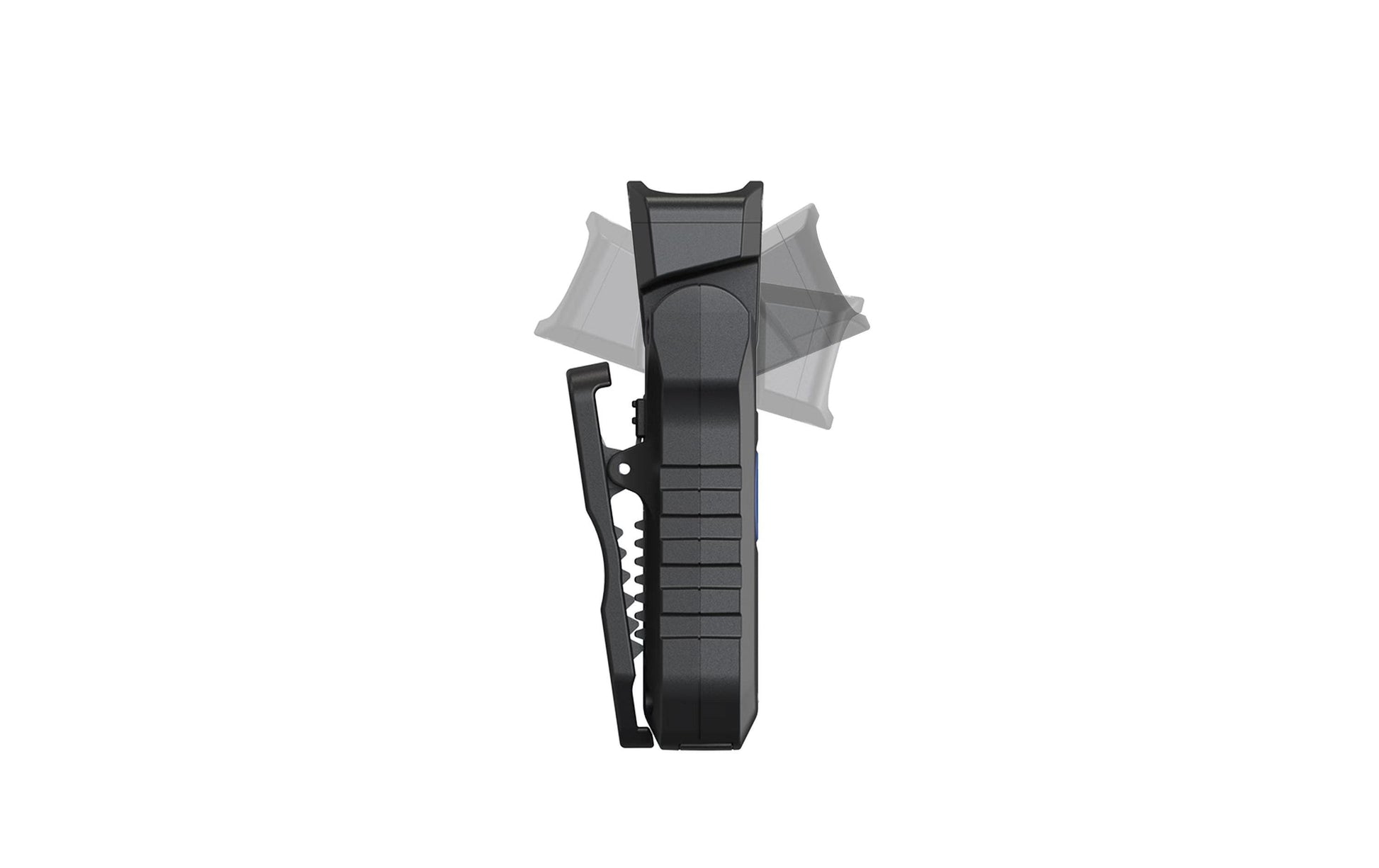 NORDRIDE Taschenlampe SCOUT – 350 lm, 40 m, IP65, USB-C, 3 Stufen – Schwarz