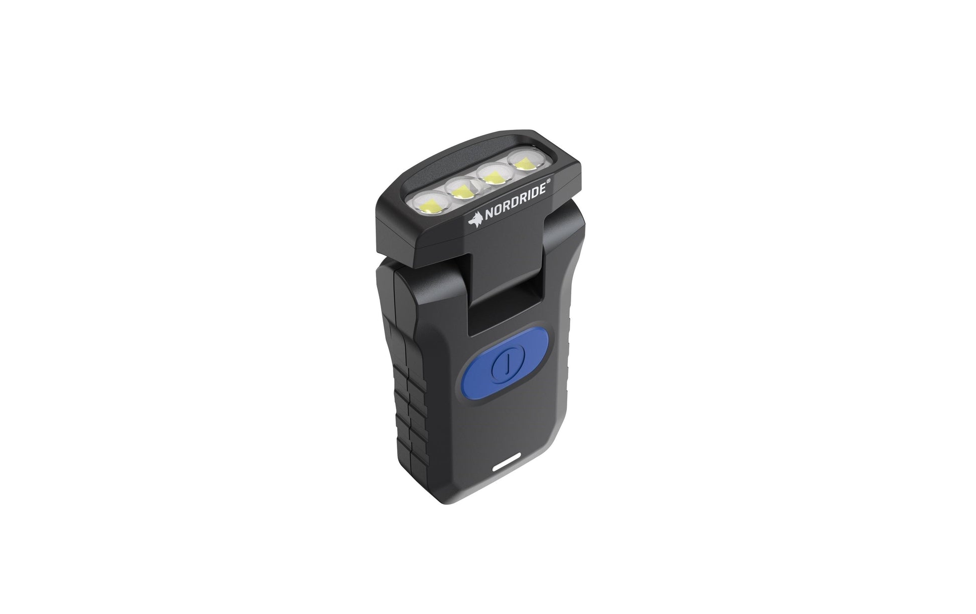 NORDRIDE Taschenlampe SCOUT – 350 lm, 40 m, IP65, USB-C, 3 Stufen – Schwarz