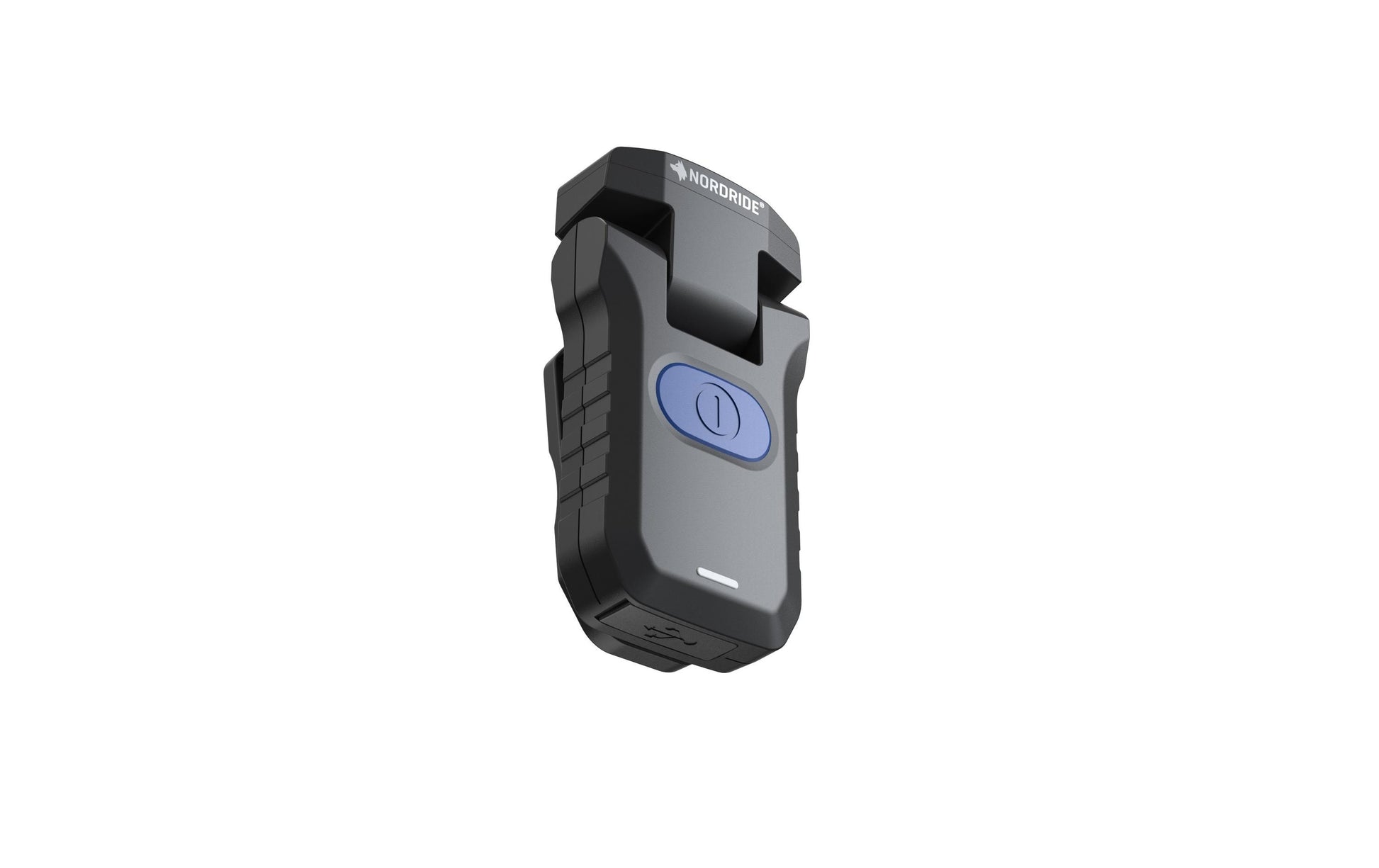 NORDRIDE Taschenlampe SCOUT – 350 lm, 40 m, IP65, USB-C, 3 Stufen – Schwarz