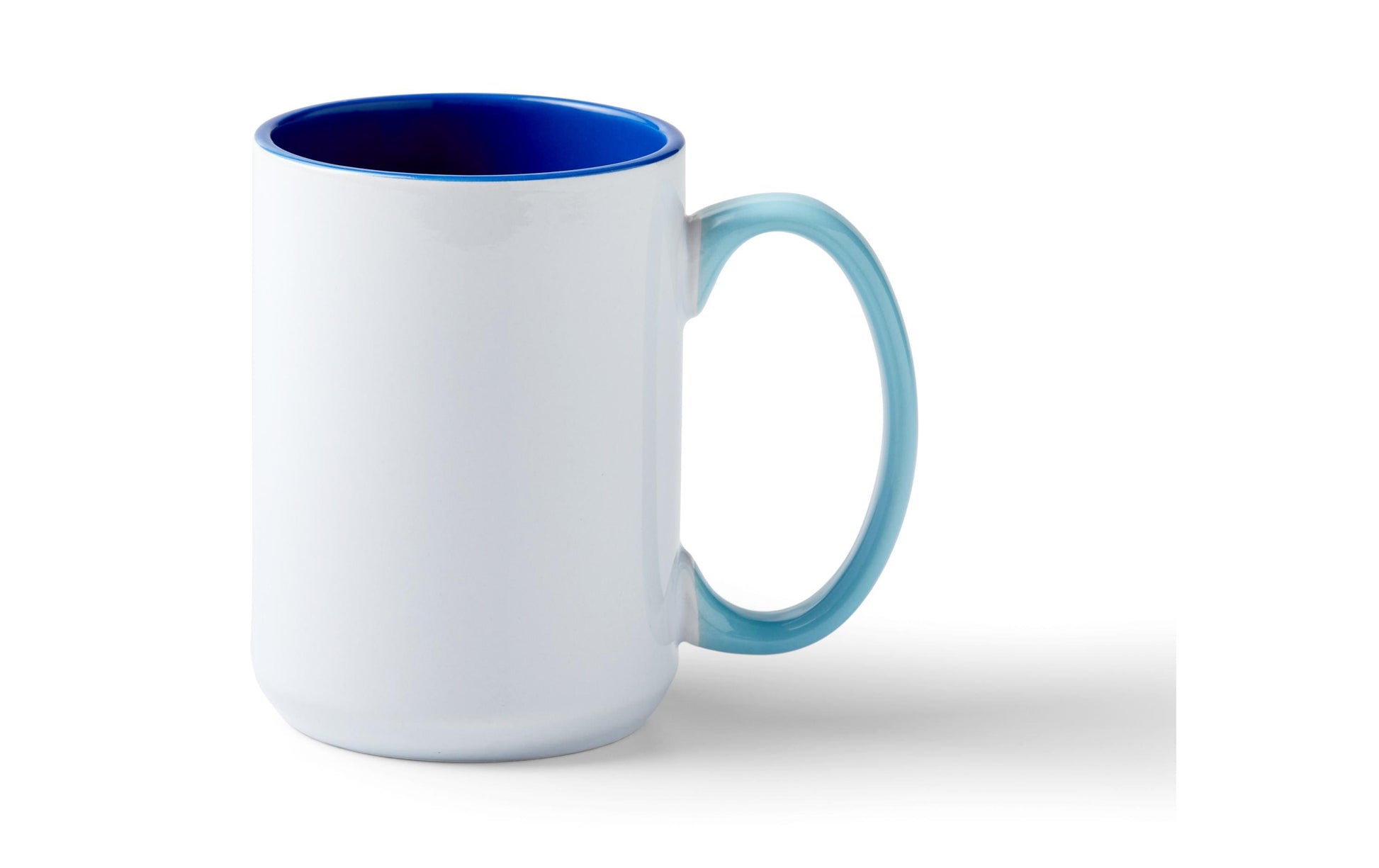 Cricut Tasse Infusible Ink – 425 ml, Porzellan, Blau/Weiss, spülmaschinenfest, mikrowellengeeignet