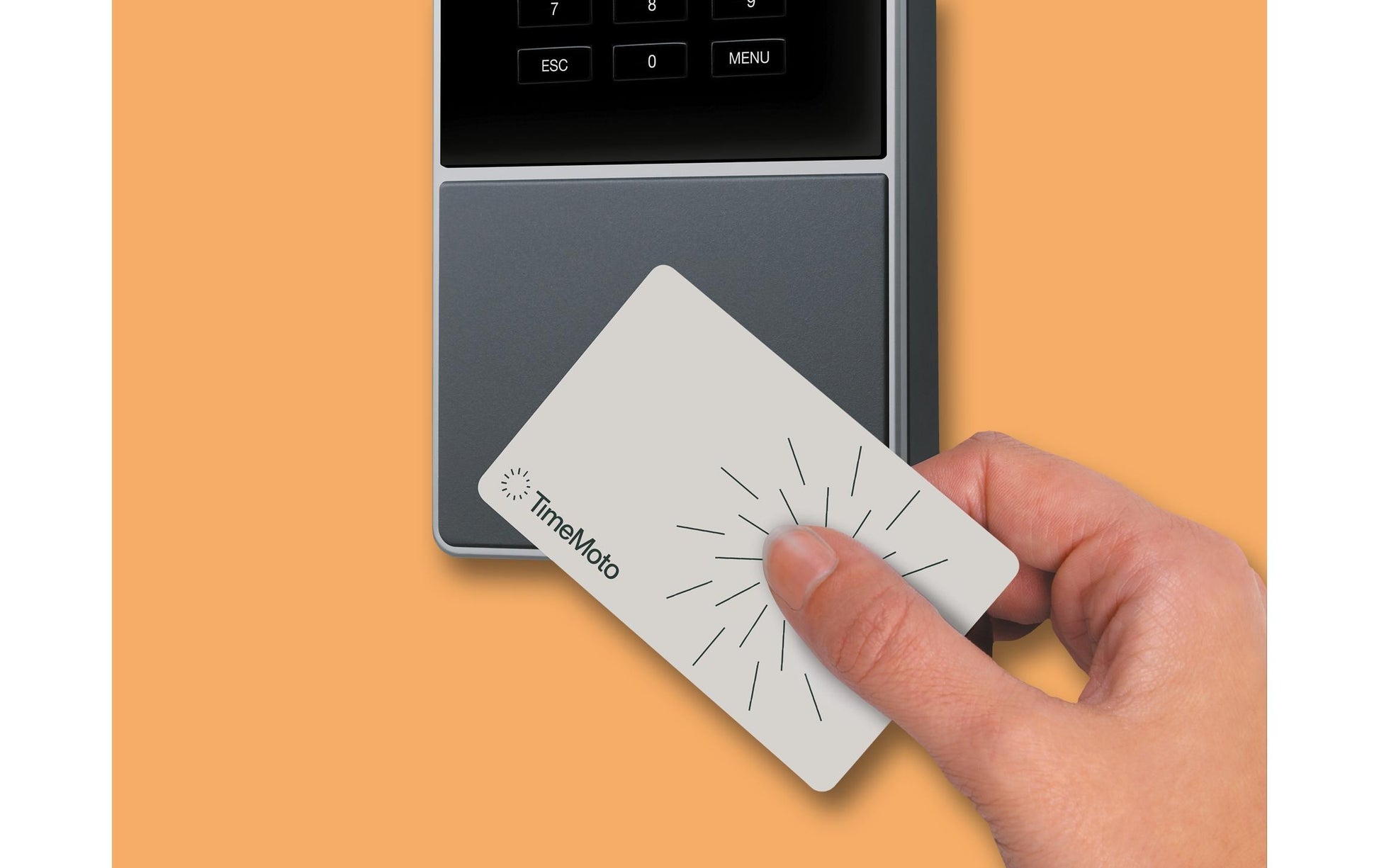 Safescan RFID-Karte – 125 kHz, 25 Stk., Weiss, für TimeMoto-Systeme