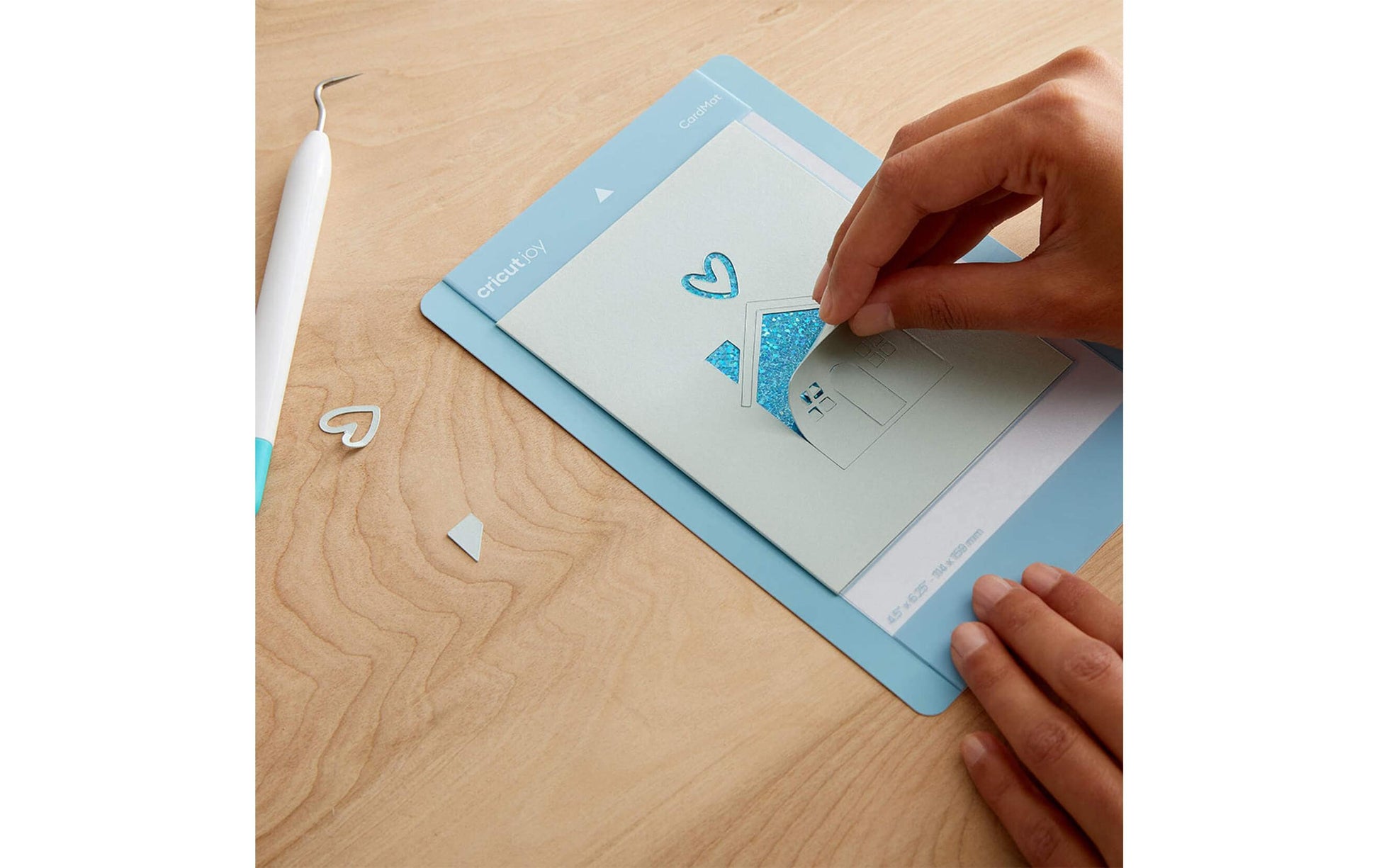 Cricut Kartenset, Cutaway-Karten – für Cricut Joy – 108 × 140 mm – sortiert – Set, 24-teilig.