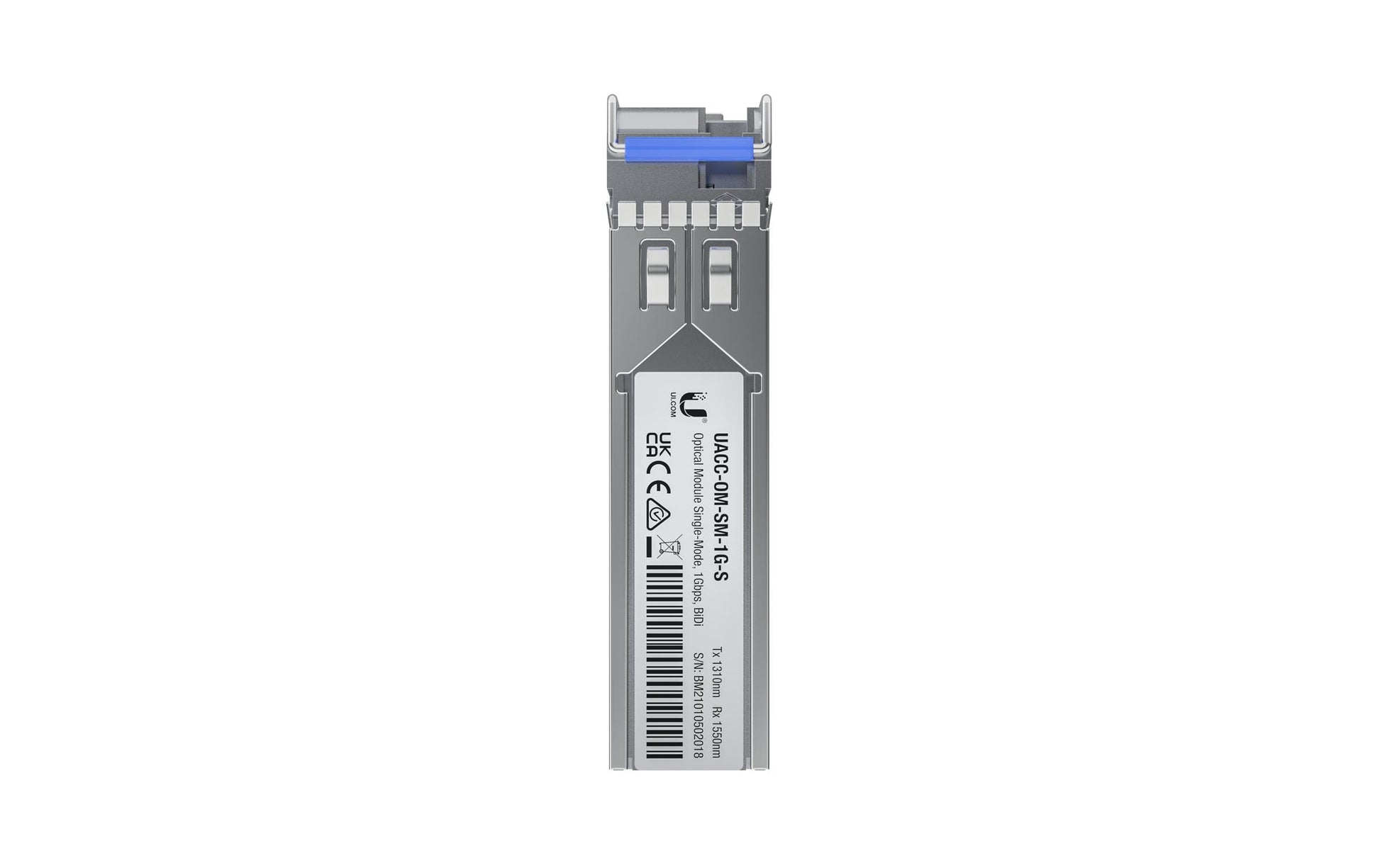 Ubiquiti UACC-OM-SM-1G-S-2 – SFP-Transceiver – Single-Mode (SM), 1,25 Gbit/s, LC, 3000 m, 1310–1550 nm