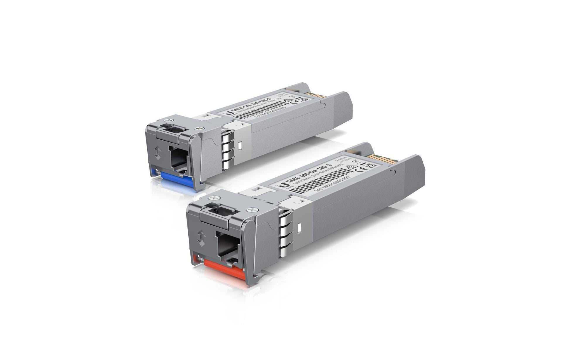 Ubiquiti UACC-OM-SM-10G-S-2 – SFP Transceiver – 10 Gbit/s, Single-Mode, LC, 10000 m, 1270–1330 nm, 2er-Pack