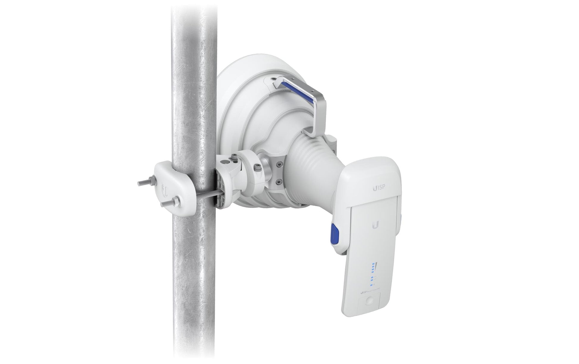 Ubiquiti Hornantenne, 5,15–6,875 GHz, 19,5 dBi, Duale Polarisation, IPX6, Weiss