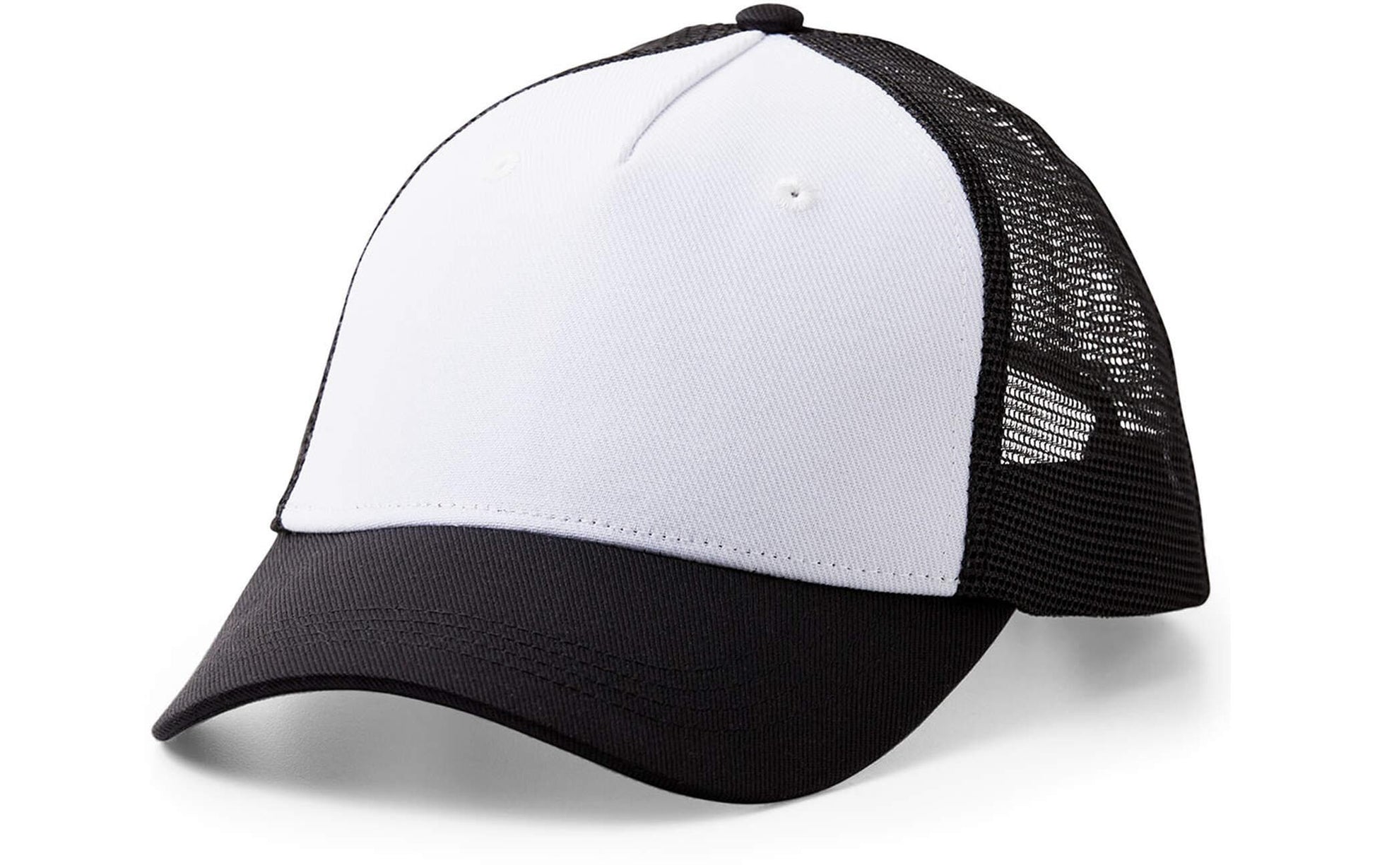 Cricut Trucker-Cap, Polyester, Schwarz/Weiss, für Sublimation und Aufbügelfolien