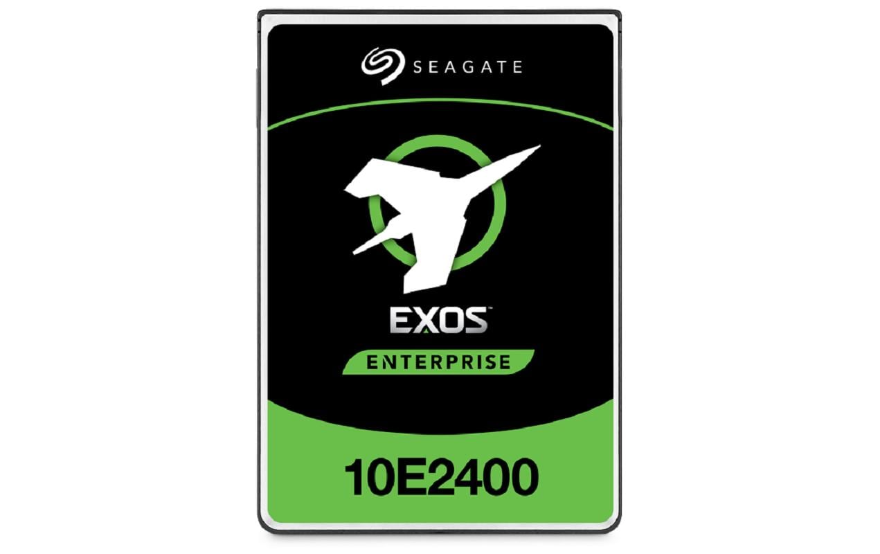 Seagate Exos 10E2400 – 1,2 TB, 2,5" SAS 12Gb/s, 10'000 U/min, 128 MB Cache, 512n