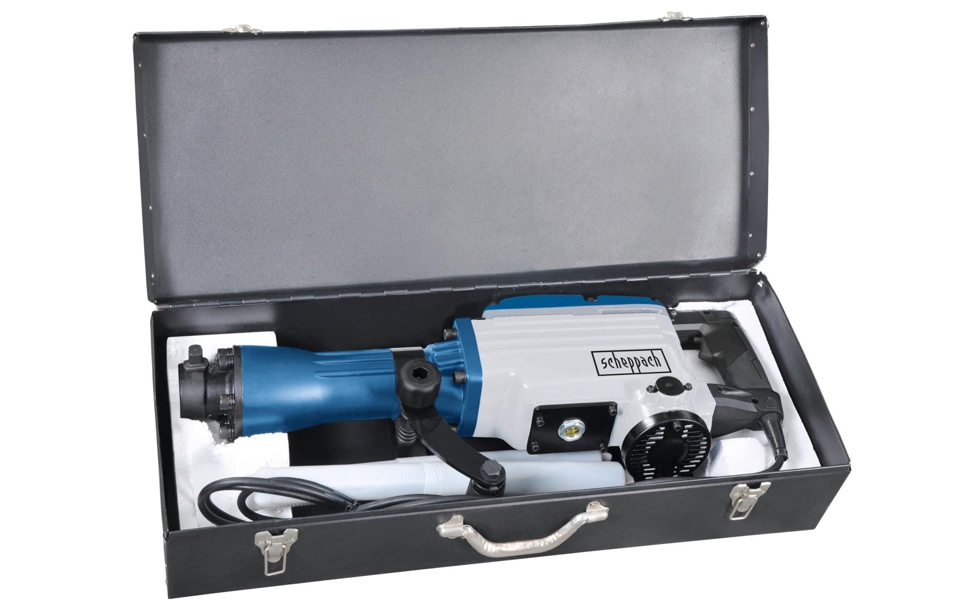 Scheppach Abbruchhammer AB1600 – 1 600 W – 30 mm Sechskant – 50 J – Koffer