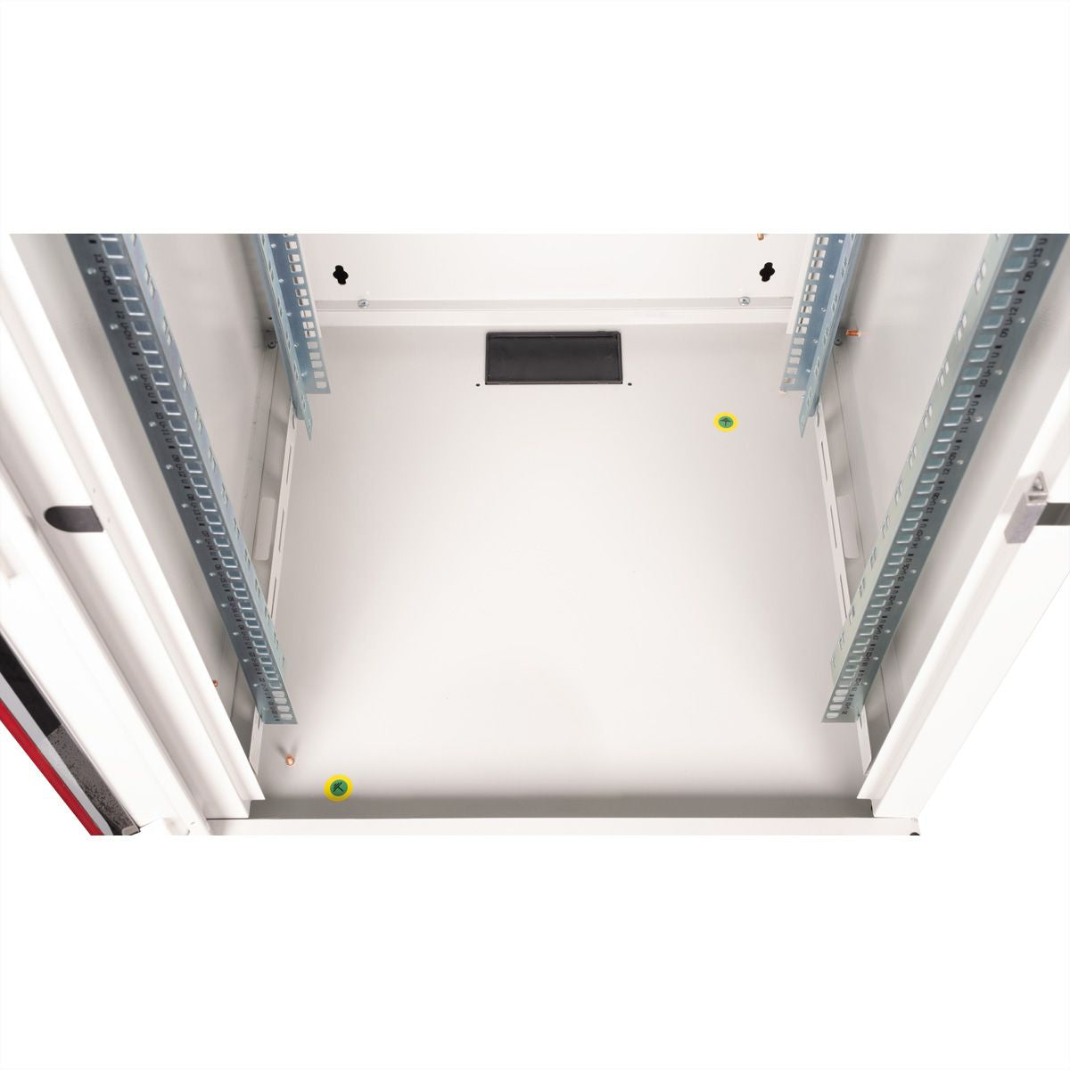 ROLINE Pro – 19" Wandverteiler 20U, IP20, abschliessbar, 600 × 600 × 996 mm, lichtgrau, Stahl