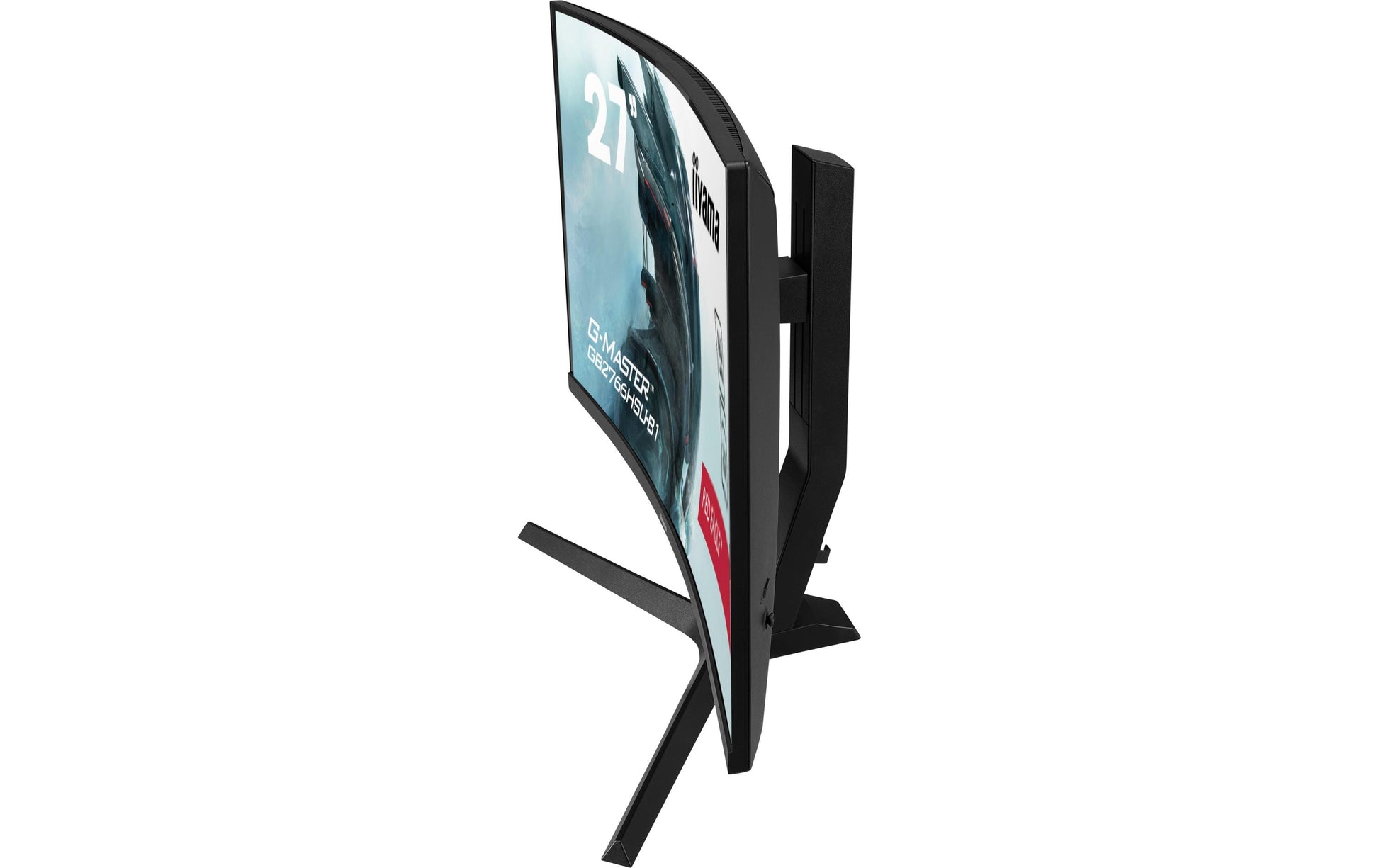 iiyama GB2766HSU-B1 – Monitor, 27", 1920 × 1080 (Full HD), VA, 165 Hz, 250 cd/m², Curved, Schwarz