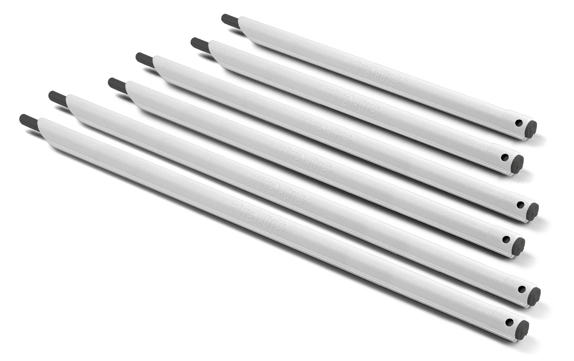 Böörds Tütenhüter 14 cm, 18 cm, 22 cm, 6 Stk., Kunststoff, Weiss
