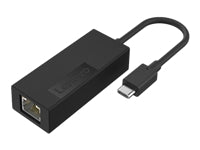 Lenovo Netzwerkadapter USB-C zu RJ-45 – 2,5 Gbit/s, Hot-Plug, für Windows 10, Schwarz