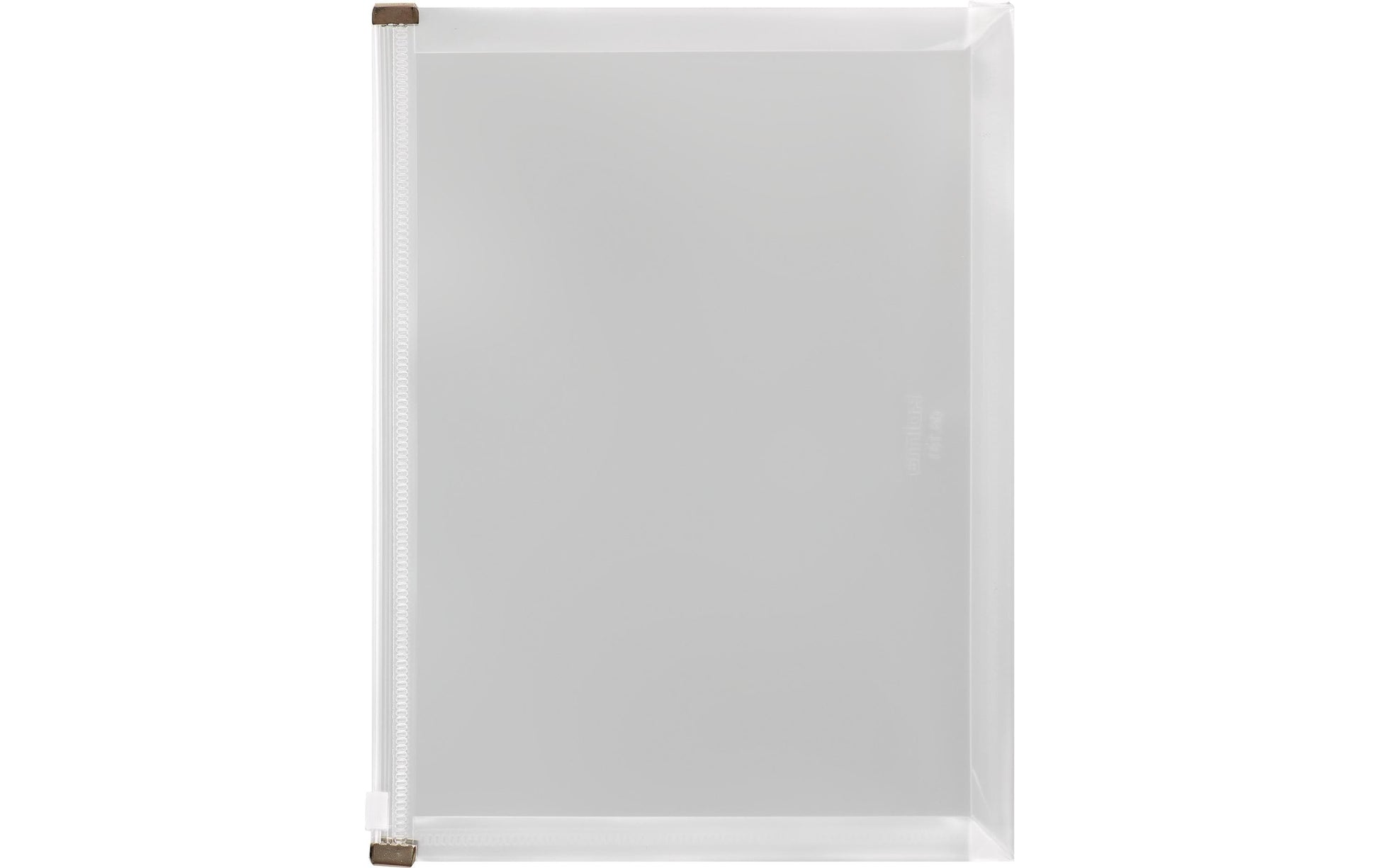 Kolma Sammelmappe für A5, Kunststoff, transparent, mit Zippverschluss