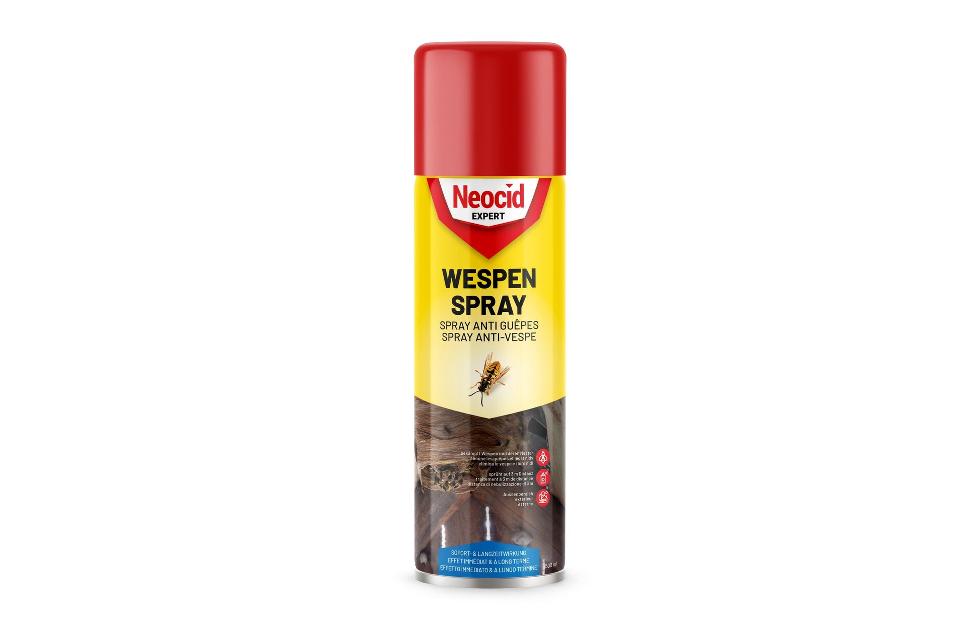 Neocid EXPERT Insektenfalle – 6,4 × 23,7 cm – rot – für Hornissen
