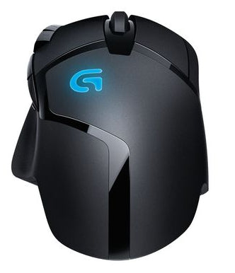 Logitech G G402 Hyperion Fury – Gaming-Maus – Kabelgebunden (USB‑A), 4000 DPI, Schwarz