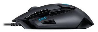 Logitech G G402 Hyperion Fury – Gaming-Maus – Kabelgebunden (USB‑A), 4000 DPI, Schwarz