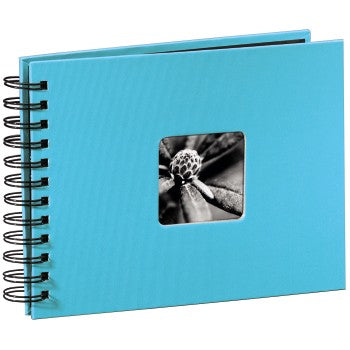 Hama Fotoalbum – türkis, mit Pergaminzwischenblättern, Papier, 240 × 170 mm