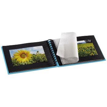 Hama Fotoalbum – türkis, mit Pergaminzwischenblättern, Papier, 240 × 170 mm