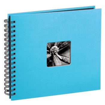 Hama Fotoalbum – für 280 × 240 mm, türkis, mit Pergaminzwischenblättern, Papier