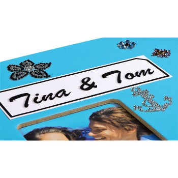 Hama Fotoalbum – türkis, mit Pergaminzwischenblättern, Papier, 240 × 170 mm