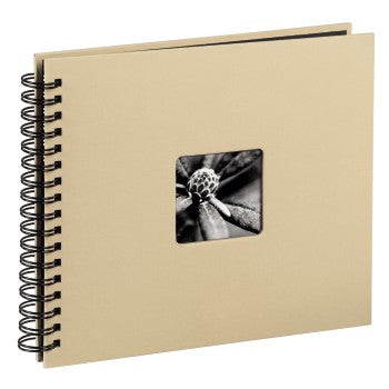 Hama Fotoalbum – für 280 × 240 mm, taupe, mit Pergaminzwischenblättern, Papier