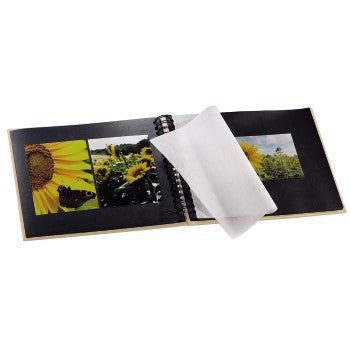 Hama Fotoalbum – für 280 × 240 mm, taupe, mit Pergaminzwischenblättern, Papier