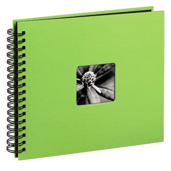 Hama Fotoalbum Wiro Fine Art – Kiwi, mit Pergaminzwischenblättern, Papier, 280 × 240 mm