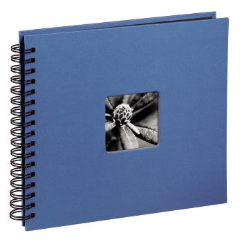 Hama Fotoalbum Wiro Fine Art – Azur, mit Pergaminzwischenblättern, Papier, 280 × 240 mm