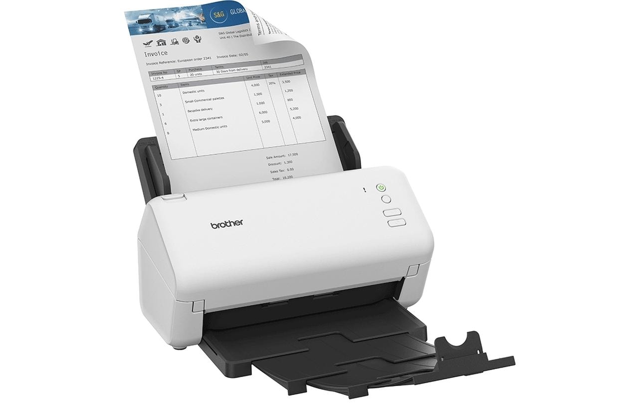 Brother ADS-4100 – Dokumentenscanner, A4, 600 dpi