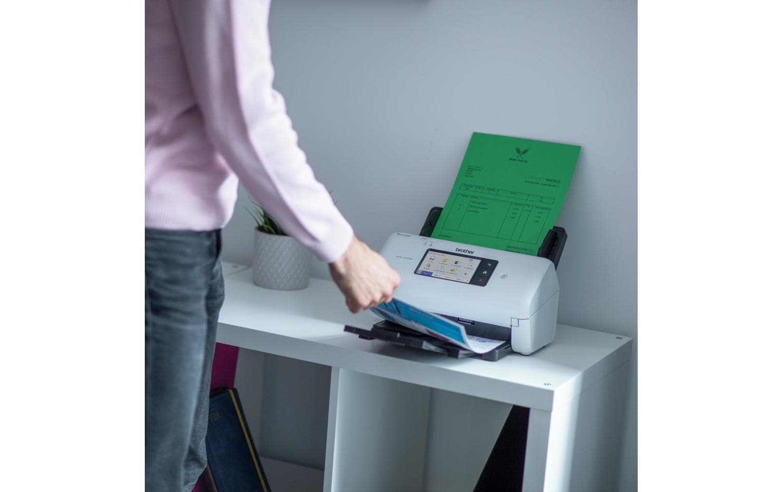 Brother Ads-4700W – Dokumentenscanner, A4, 600 dpi