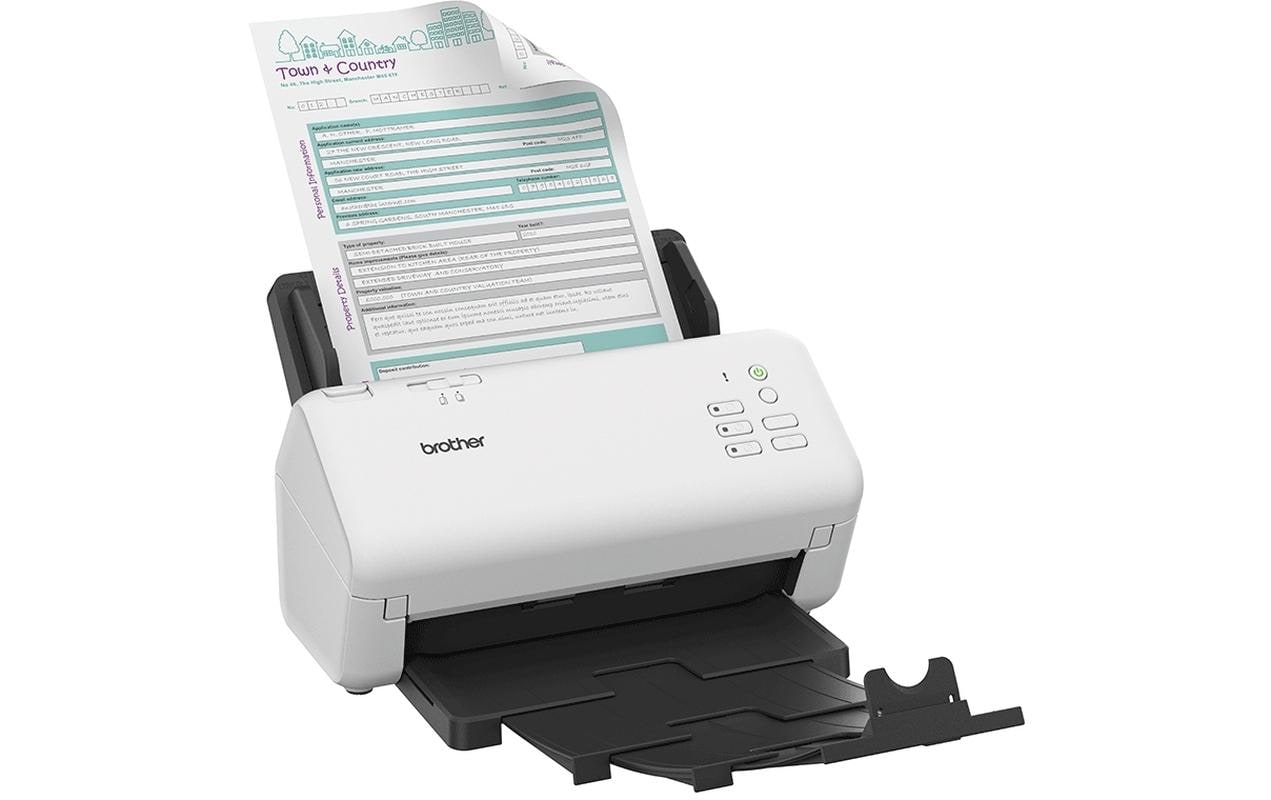 Brother Ads-4300N – Dokumentenscanner, A4, 600 dpi