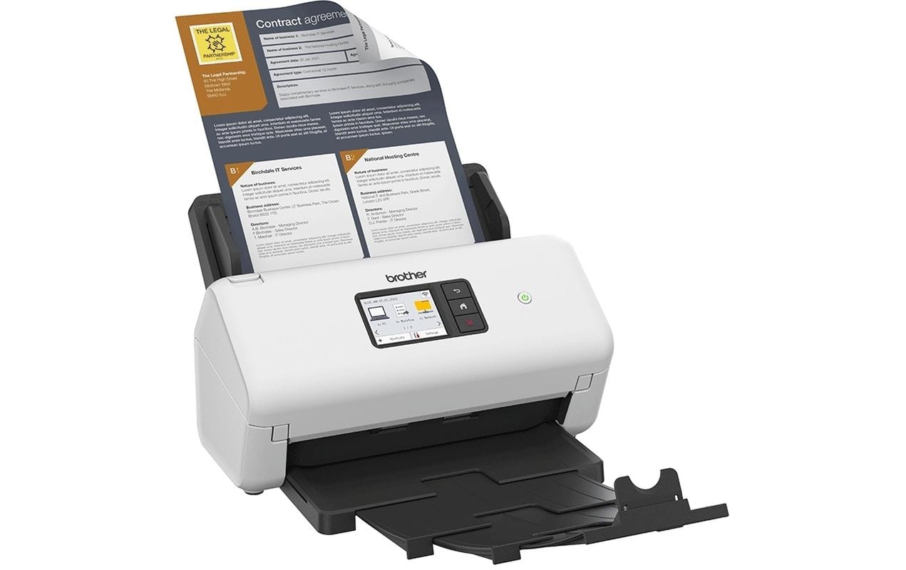 Brother ADS-4500W – Dokumentenscanner, A4, 600 dpi