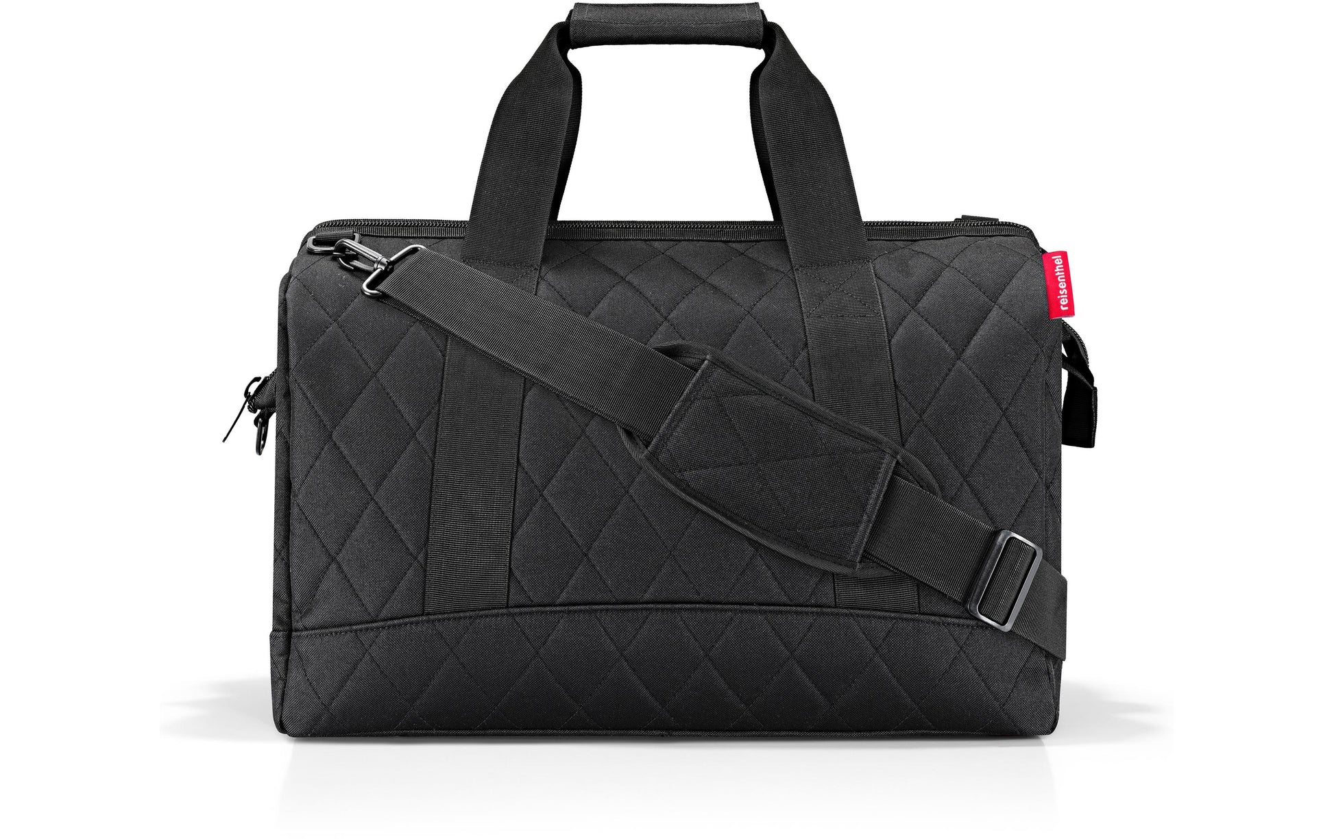 Reisenthel Umhängetasche Allrounder L – 30 l, Polyester, Schwarz, 48 × 39,5 × 29 cm