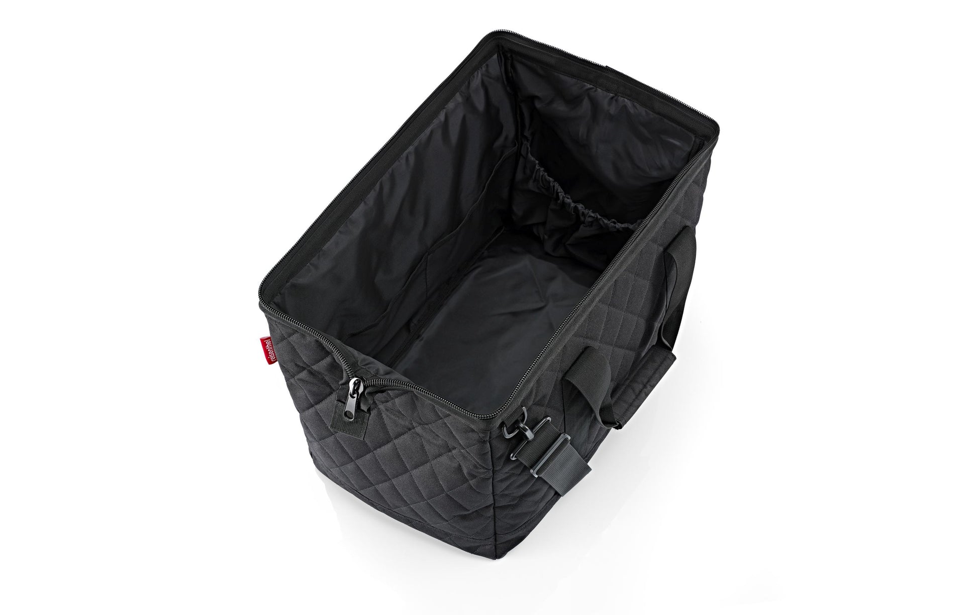 Reisenthel Umhängetasche Allrounder L – 30 l, Polyester, Schwarz, 48 × 39,5 × 29 cm