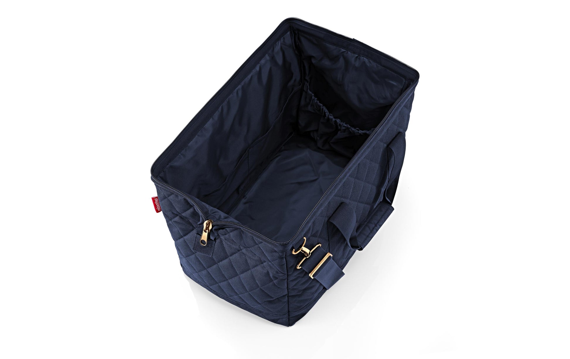 Reisenthel Allrounder L – Umhängetasche, 30 l, Polyester, Dunkelblau, Rhombus-Motiv, 48 × 39,5 × 29 cm