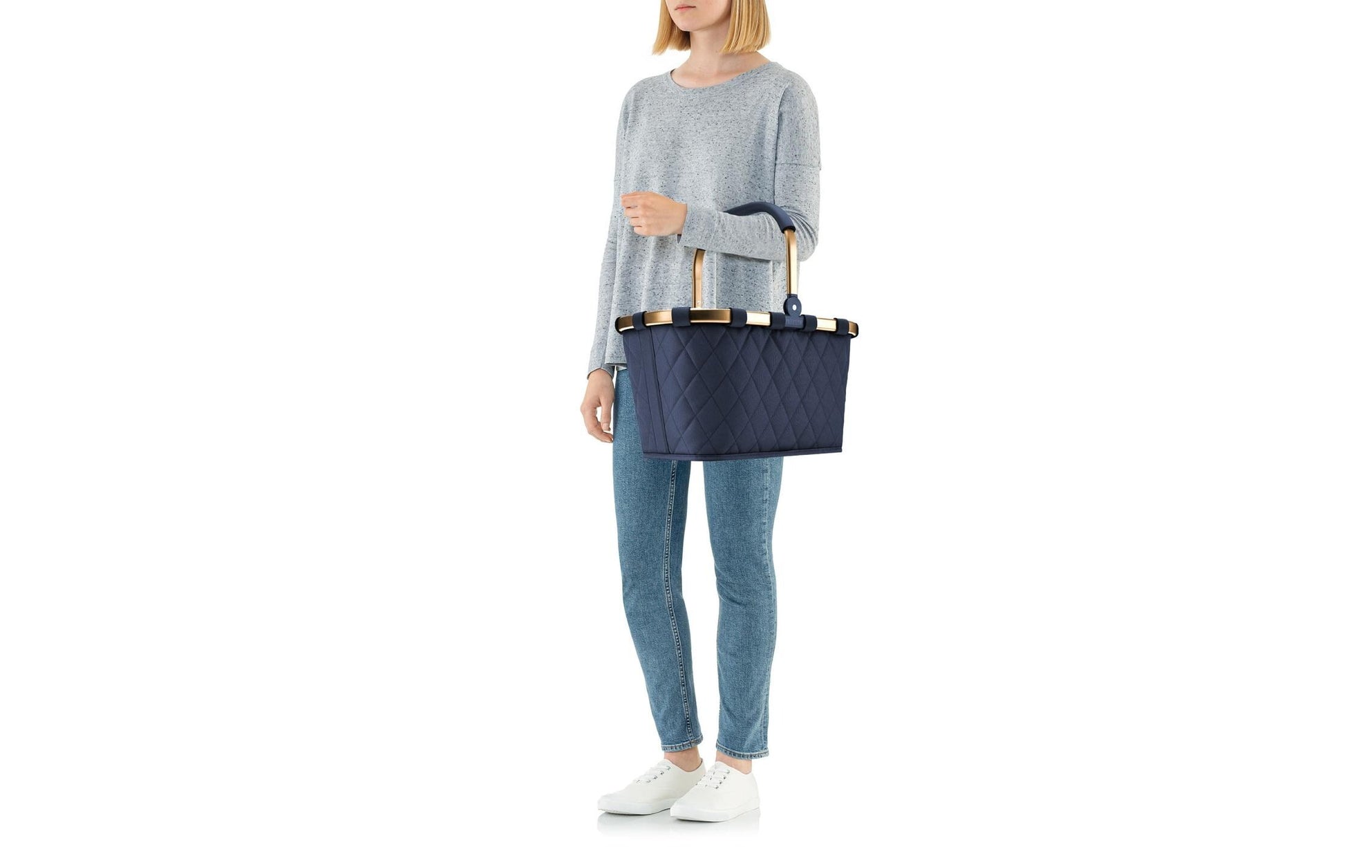 Reisenthel Stofftasche, Polyester, Blau, 480×280×290 mm