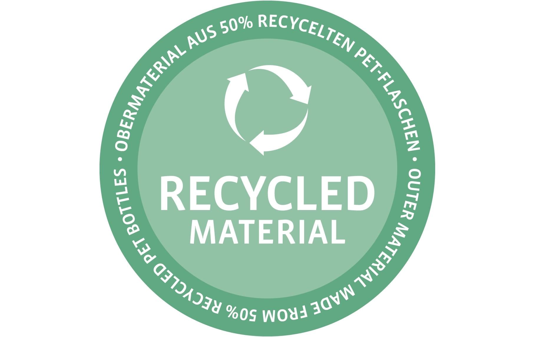 Reisenthel Freizeit-Rucksack – 22 l, recyceltes Material, silber