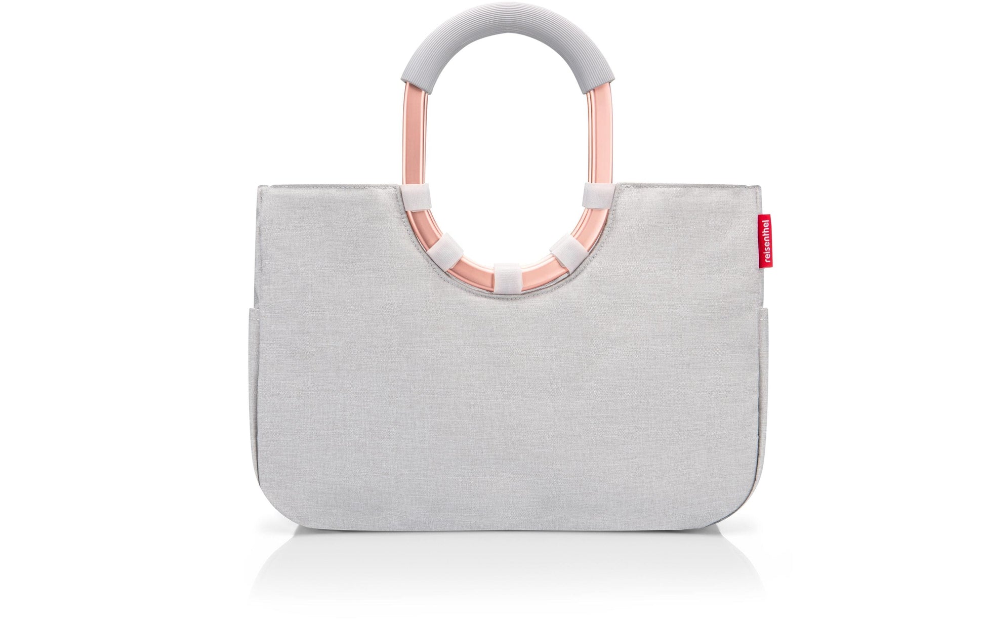 Reisenthel Stofftasche, rPET-Filz, Motiv Twist Sky Rose, 380×230×80 mm