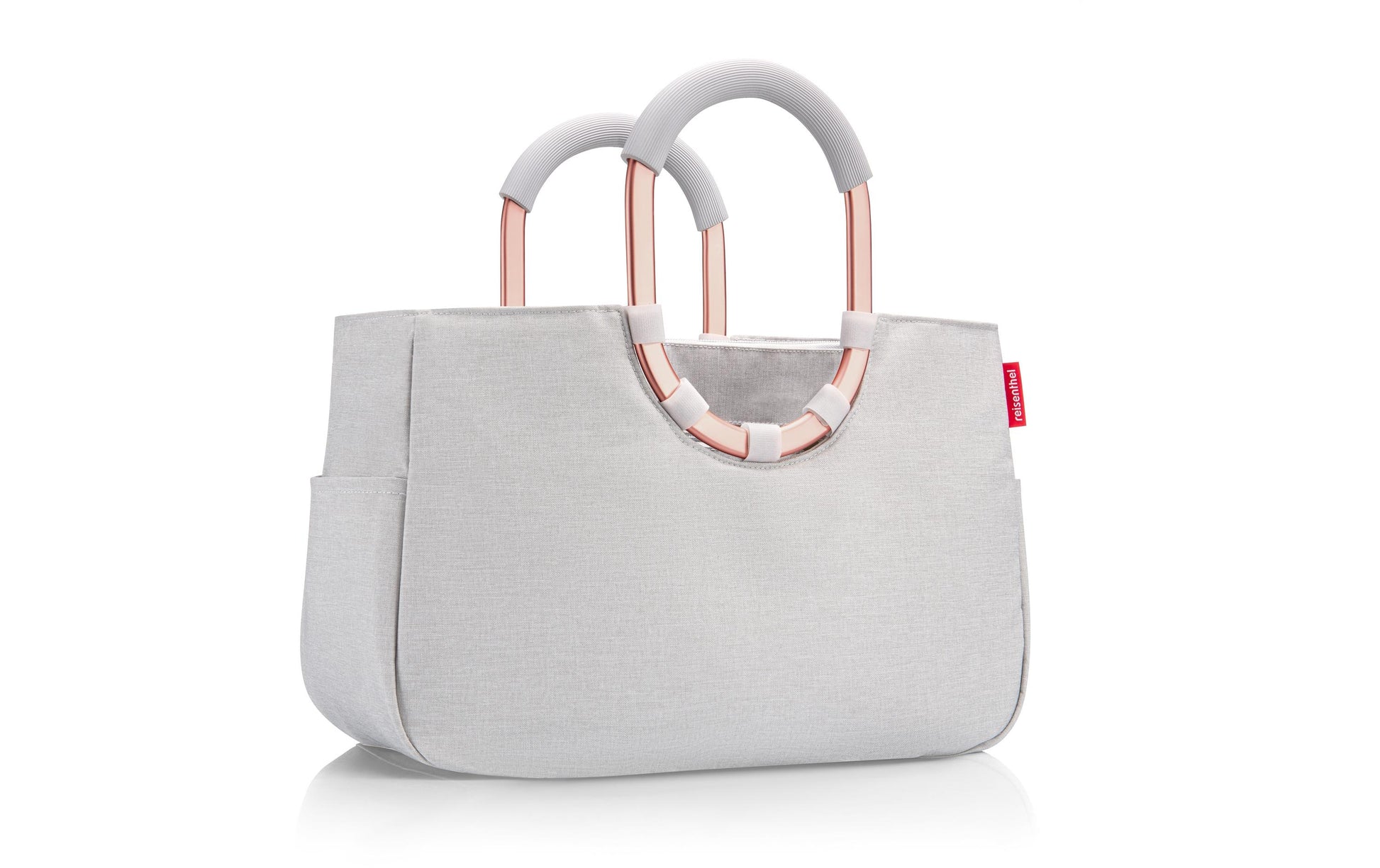 Reisenthel Stofftasche, rPET-Filz, Motiv Twist Sky Rose, 380×230×80 mm
